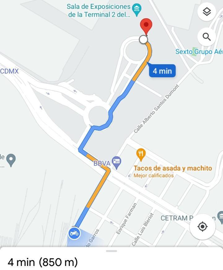 Departamento Cercano Al Aeropuerto T2, A 2 Calles เม็กซิโกซิตี้ ภายนอก รูปภาพ